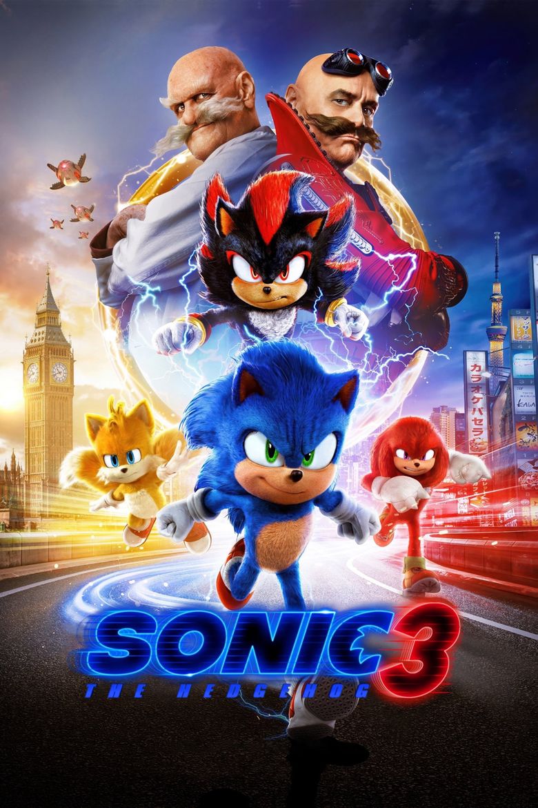 Sonic the Hedgehog 3 Movie Poster