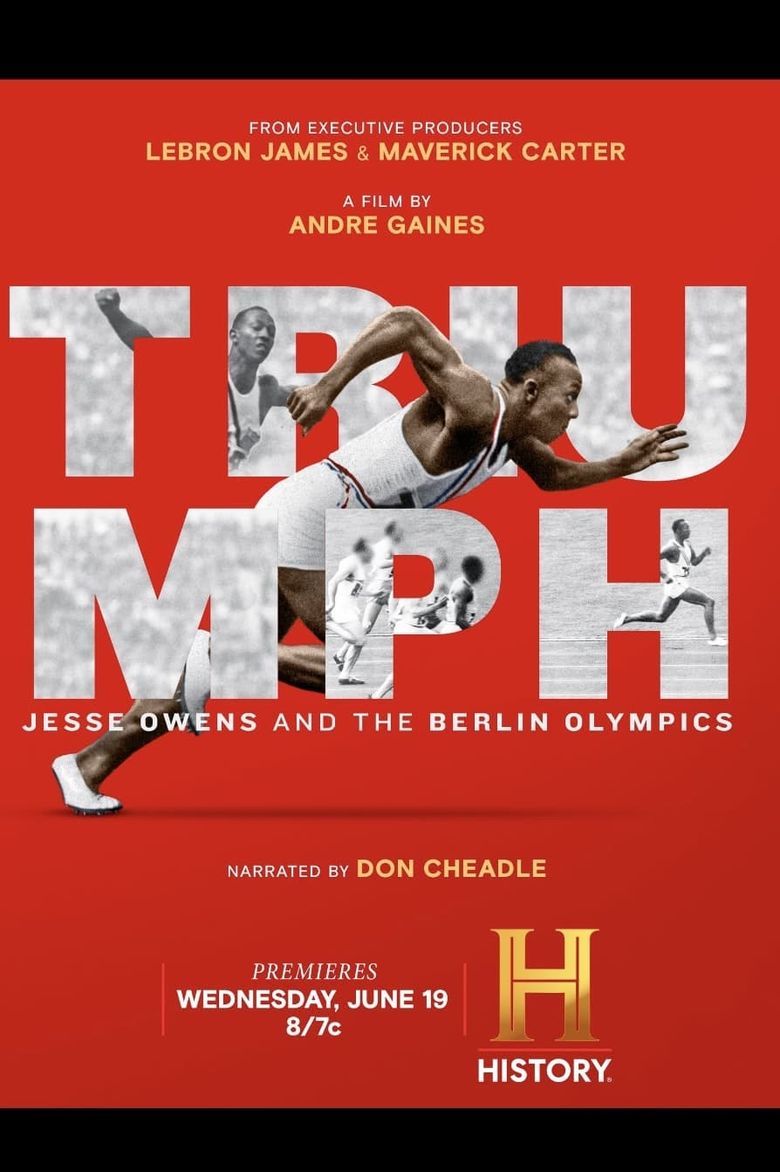 Triumph: Jesse Owens and the Berlin Olympics Movie Poster
