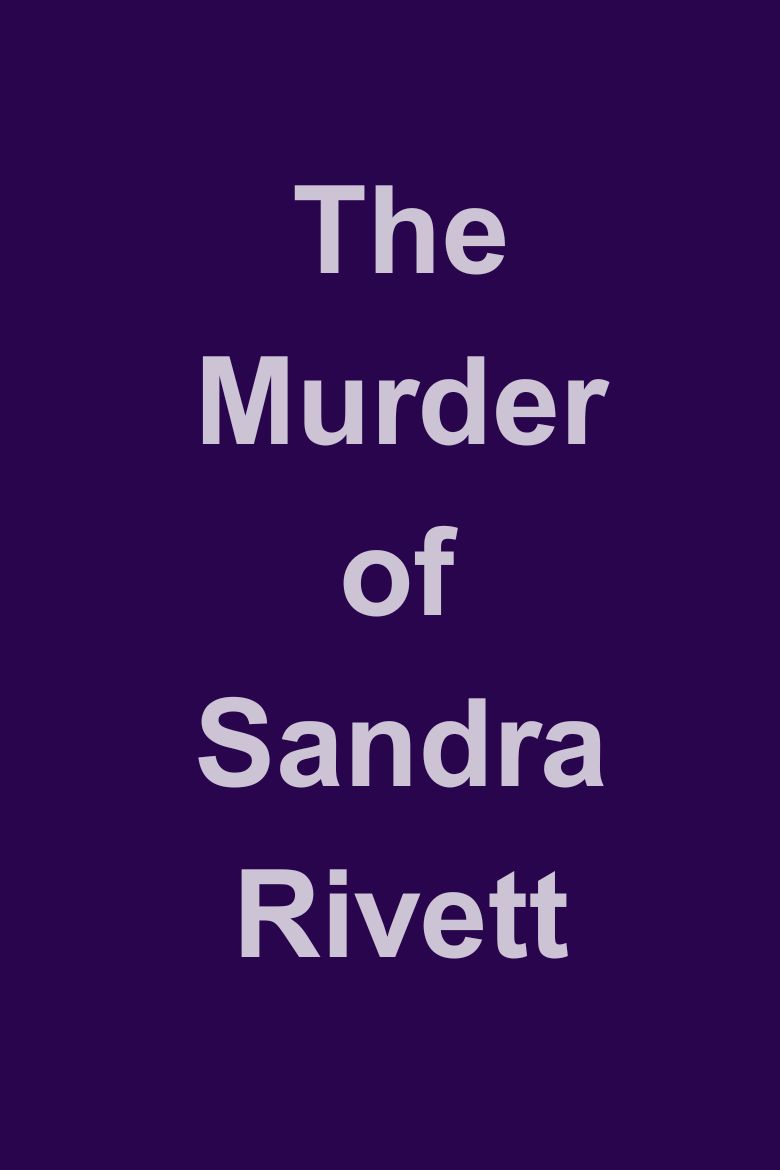 The Murder of Sandra Rivett Movie Poster